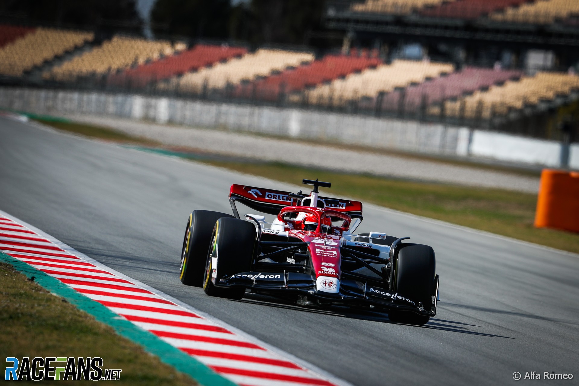 Robert Kubica, Alfa Romeo, Circuit de Catalunya, 2022