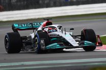 George Russell, Mercedes, Silverstone, 2022