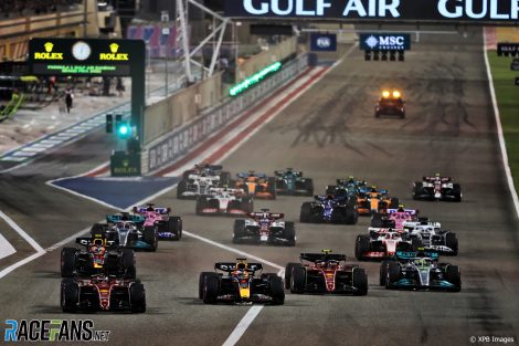 Start, Bahrain International Circuit, 2022