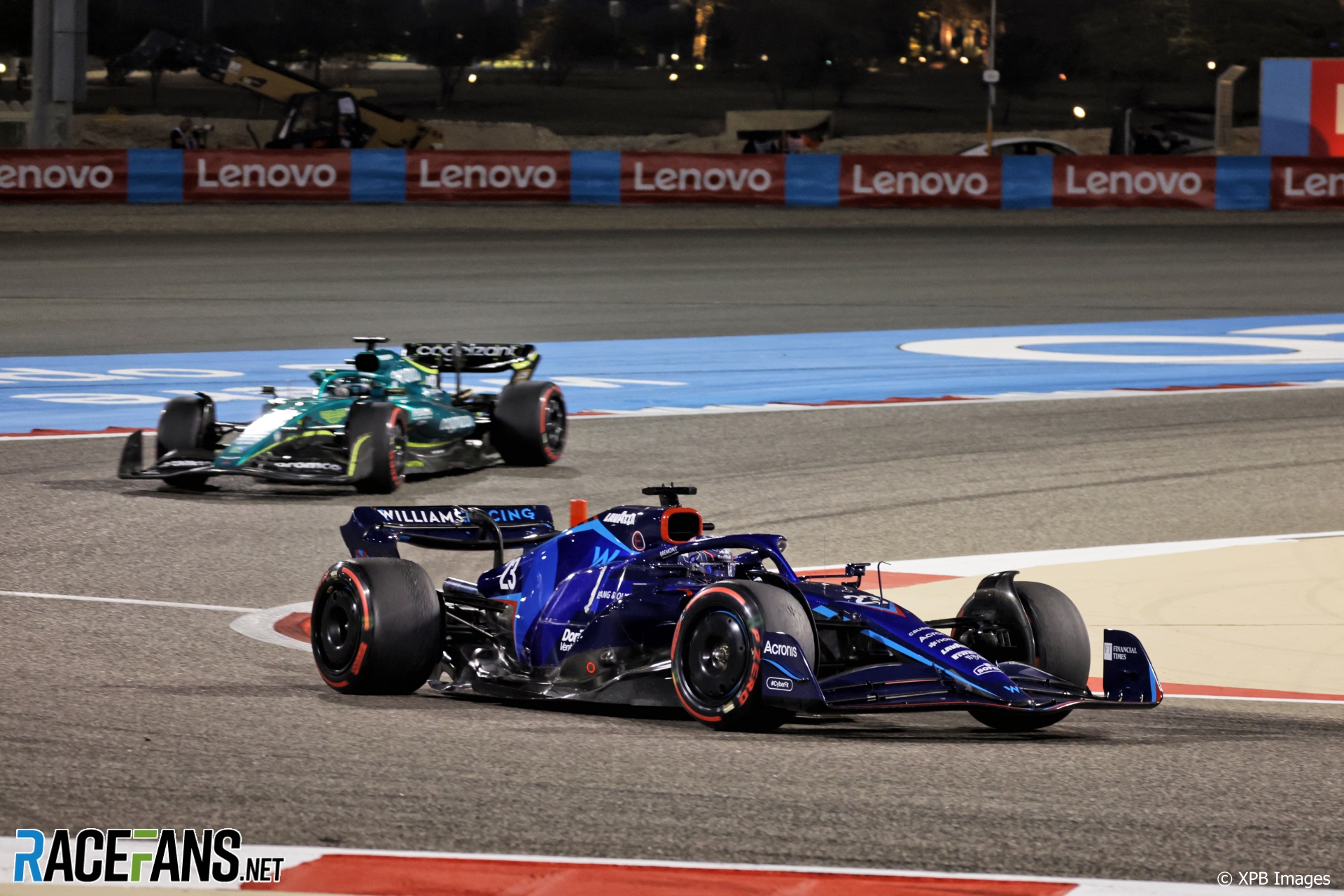 Alex Albon, Williams, Bahrain International Circuit, 2022