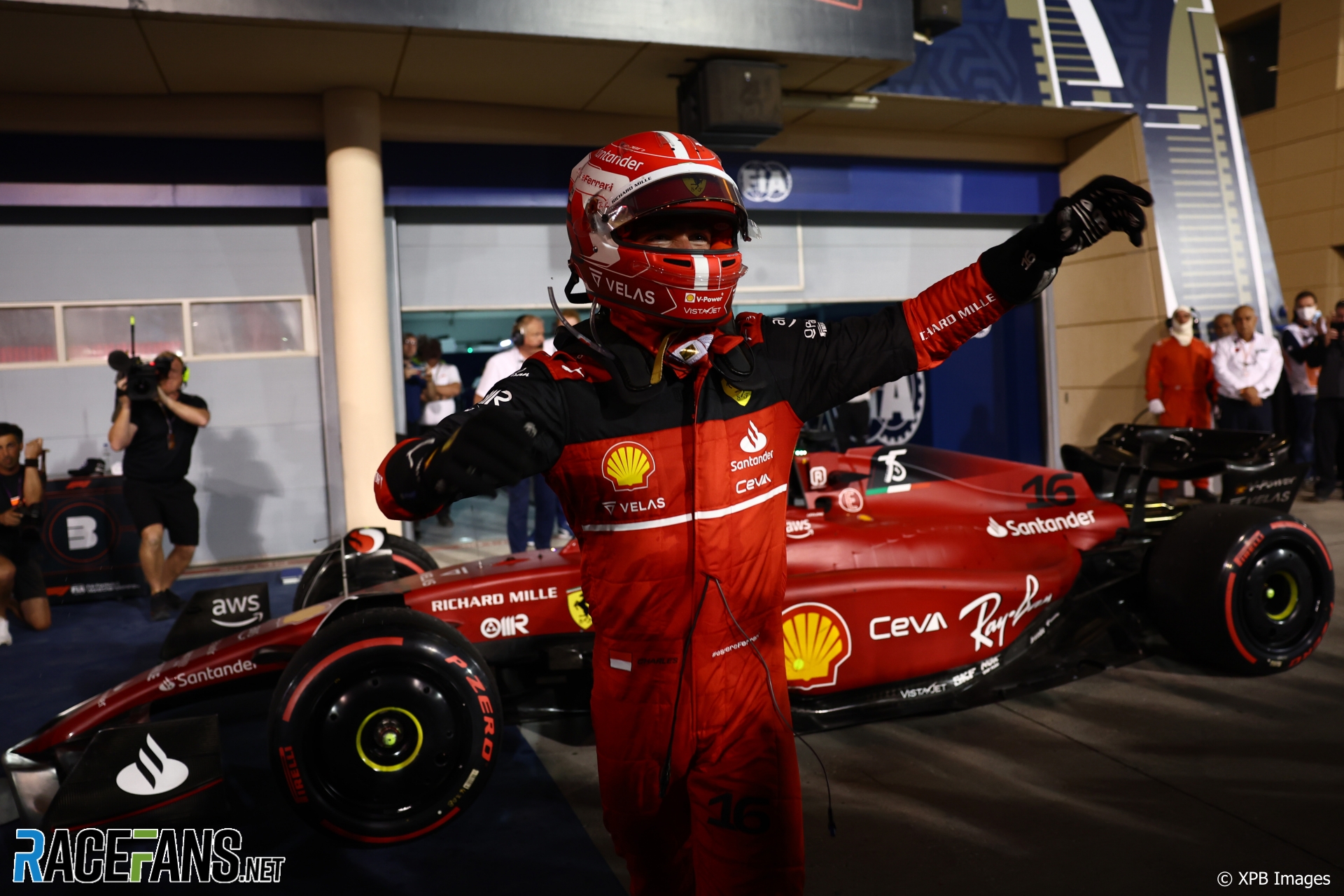 Charles Leclerc, Ferrari, Bahrain International Circuit, 2022
