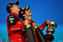 (L to R), Charles Leclerc, Carlos Sainz Jr, Ferrari, Bahrain International Circuit, 2022