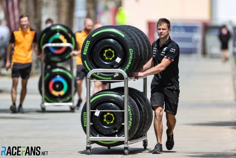 Tyres, McLaren, Bahrain International Circuit, 2022