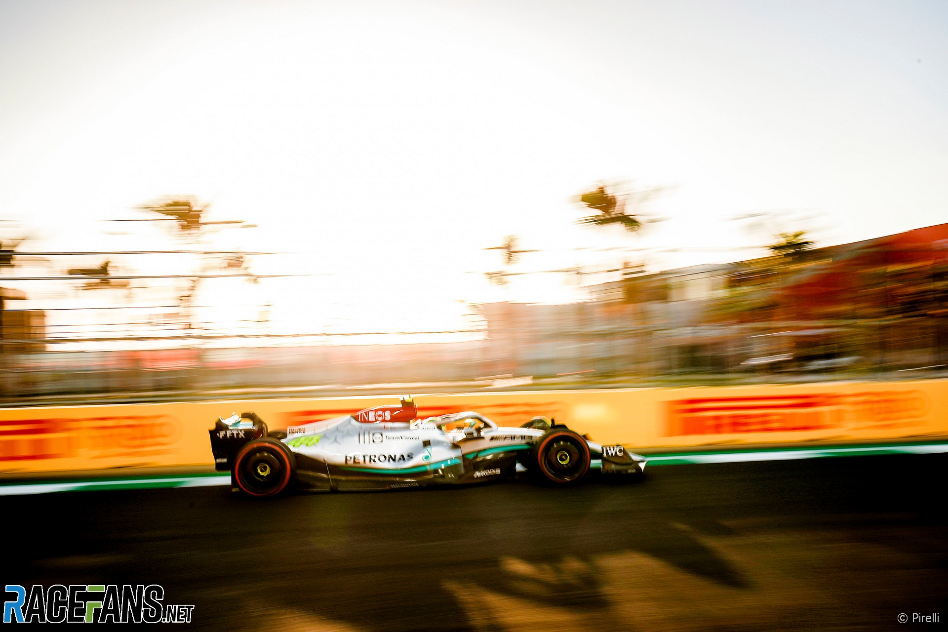 Lewis Hamilton, Mercedes, Jeddah Corniche Circuit, 2022