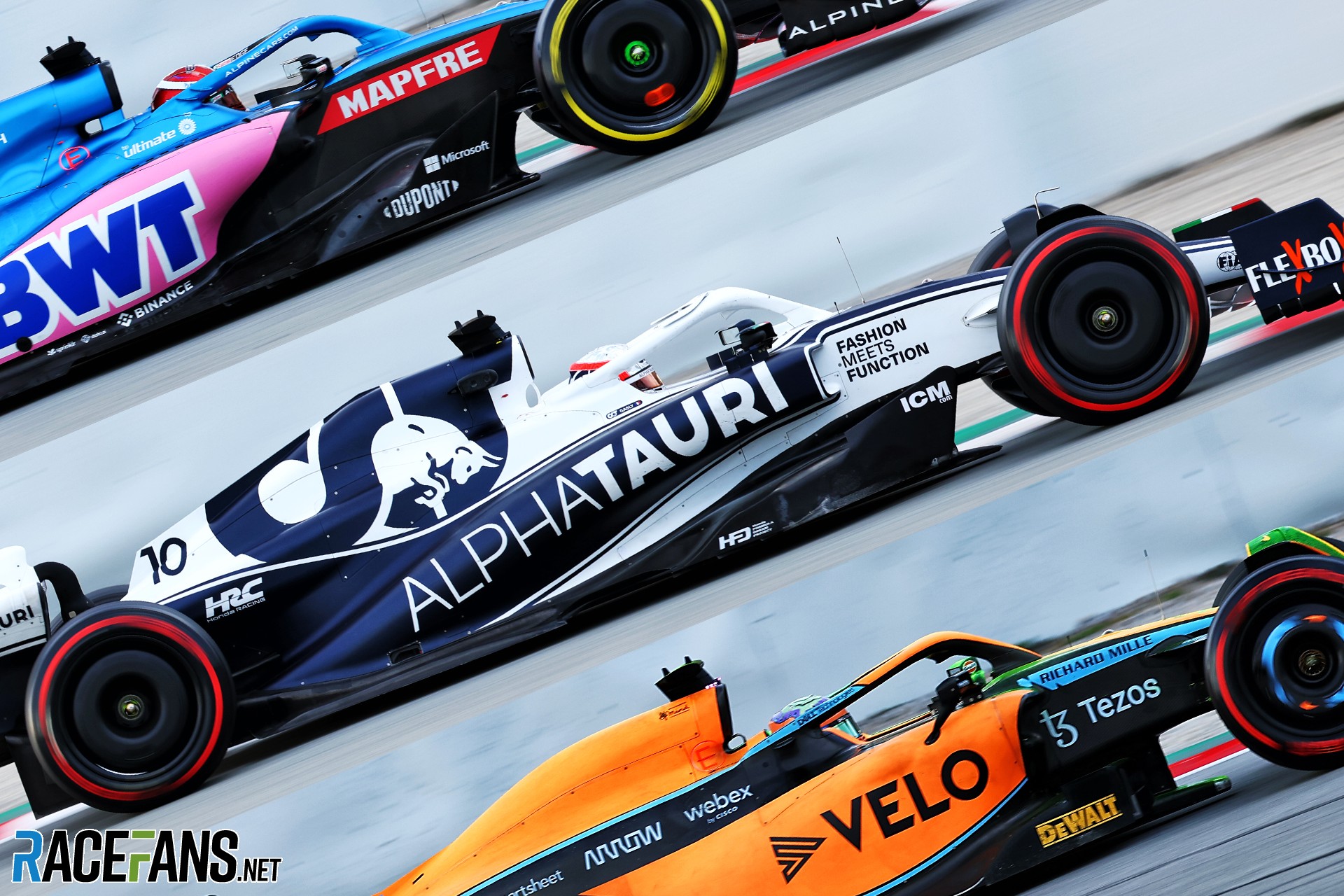 Analysis: How F1’s midfield leaders tackled the new rules in their 2022 cars | F1 technology