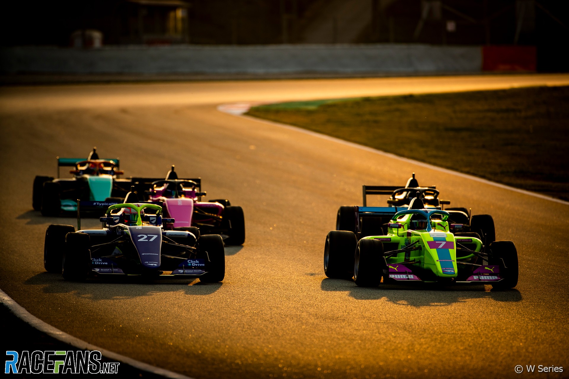 W Series testing, Circuit de Catalunya, 2022