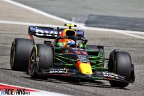 Perez puts new-look Red Bull fastest on final morning session