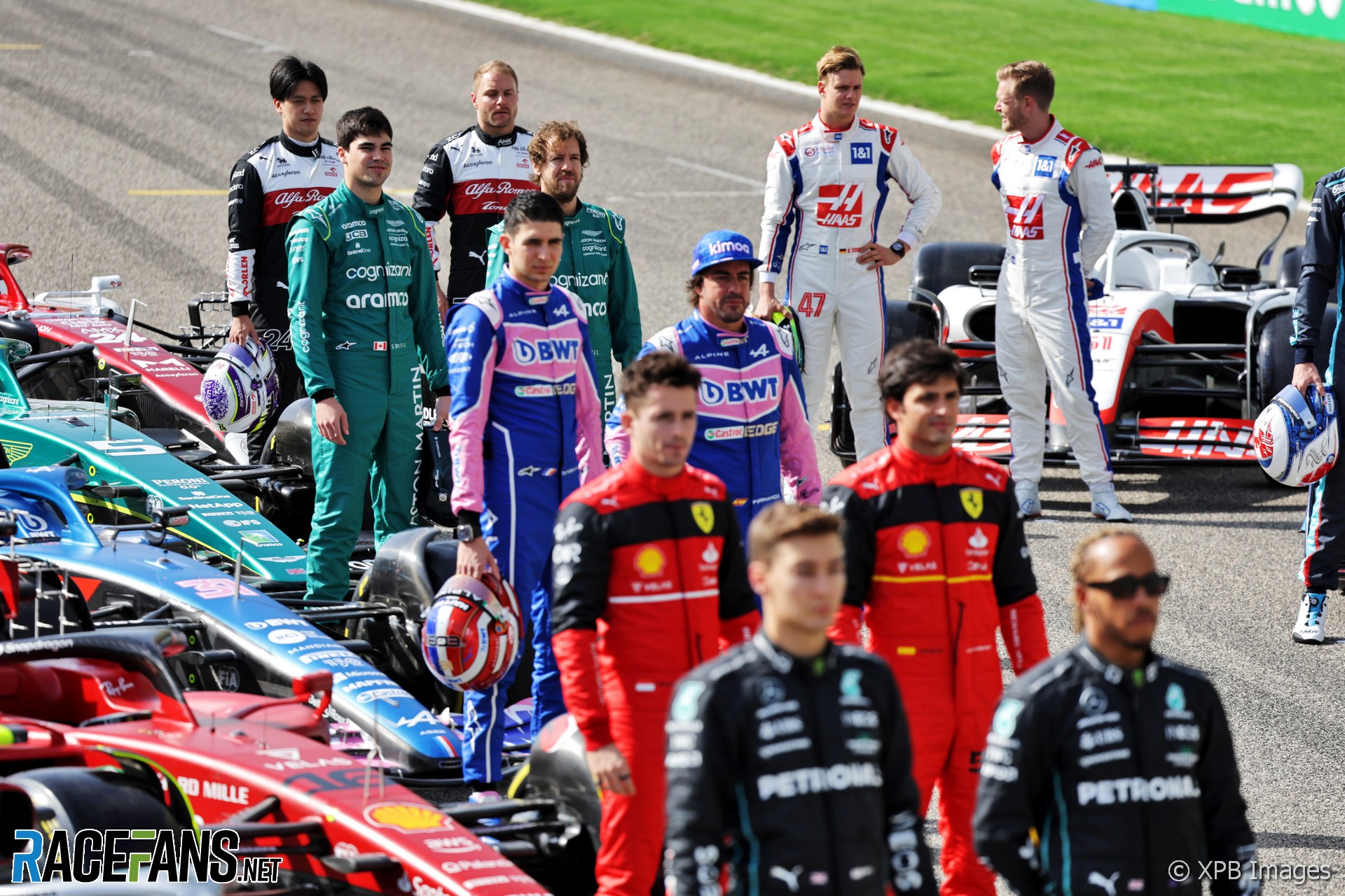 F1 2022 driver lineup