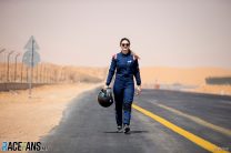 Abbi Pulling, Alpine E20 demonstration run, Saudi Arabia, 2022