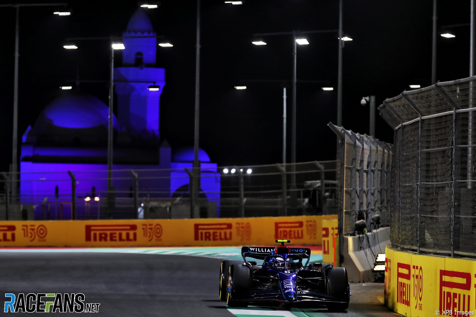 Nicholas Latifi, Williams, Jeddah Corniche Circuit, 2022