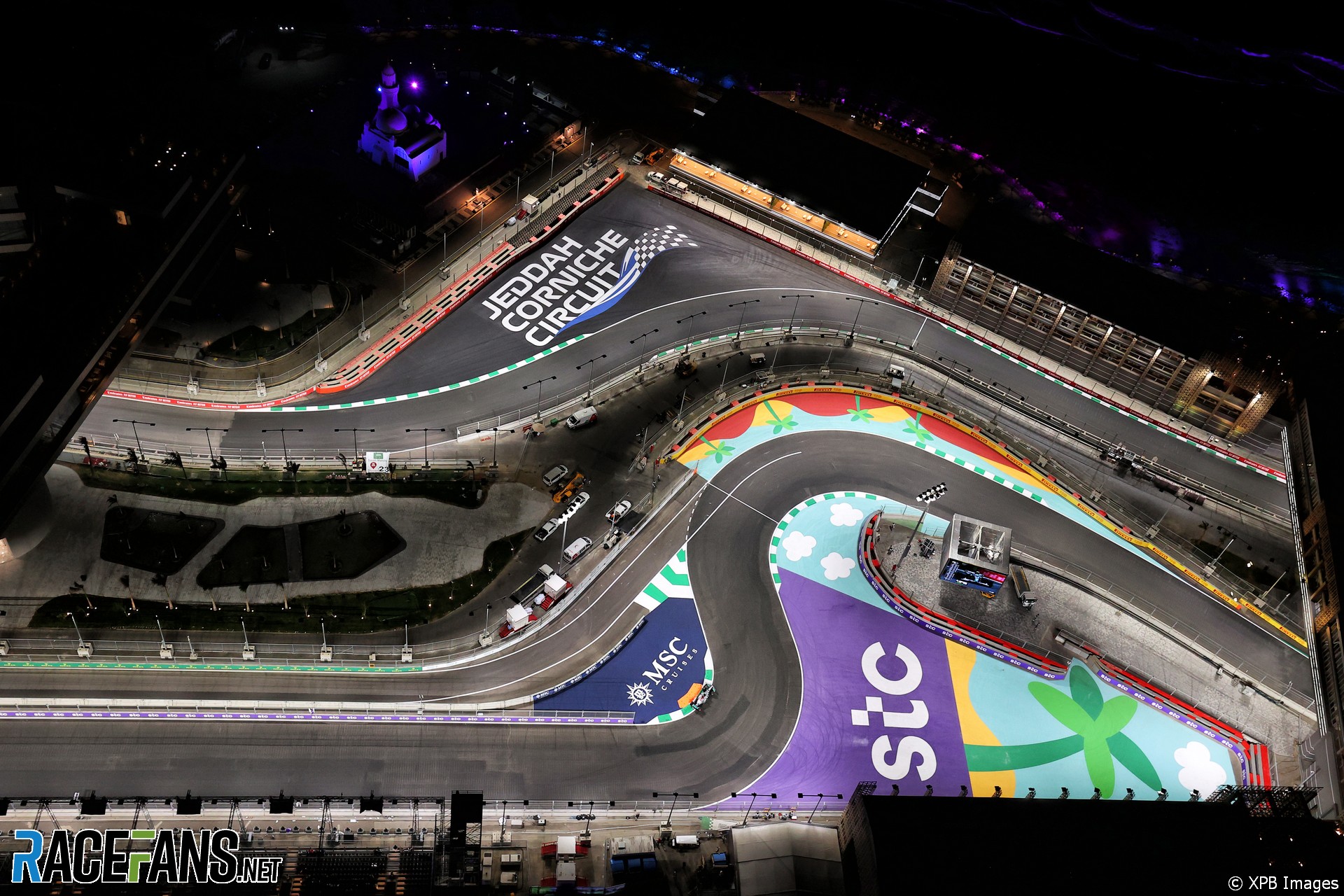 George Russell, Mercedes, Jeddah Corniche Circuit, 2022
