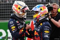 Perez “a lot happier” in 2022 car – Verstappen