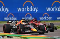 Verstappen passes Leclerc to win Imola sprint race after poor start