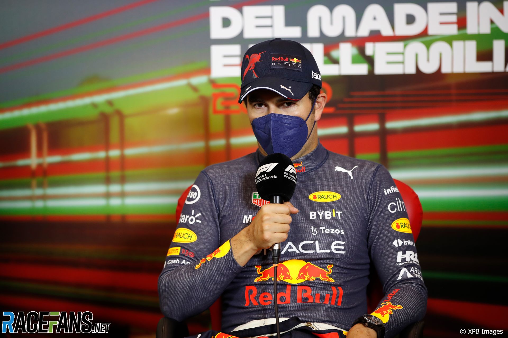 Sergio Perez, Red Bull, Imola, 2022