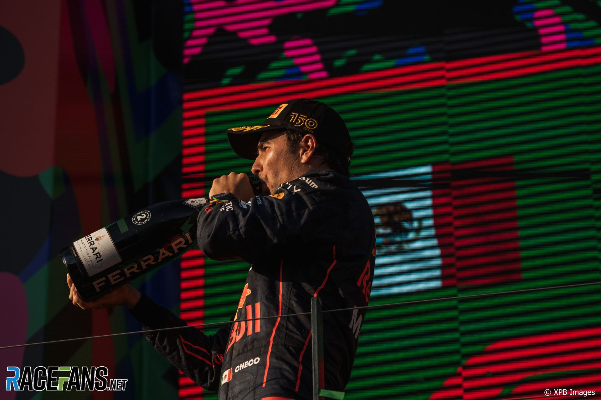 Sergio Perez, Red Bull, Albert Park, 2022