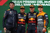 F1 podium, Imola, 2022