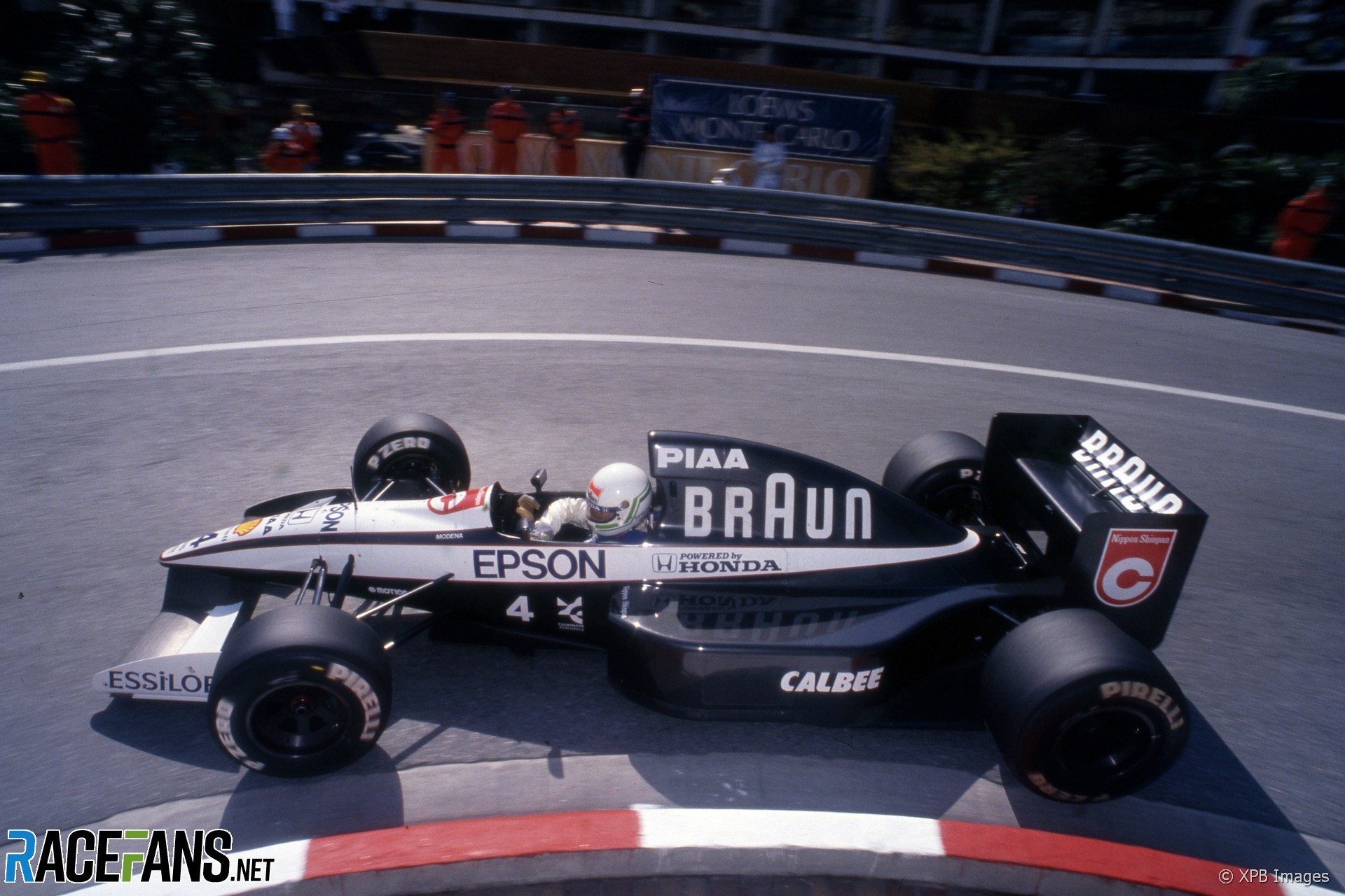 Stefano Modena, Tyrrell, Monaco