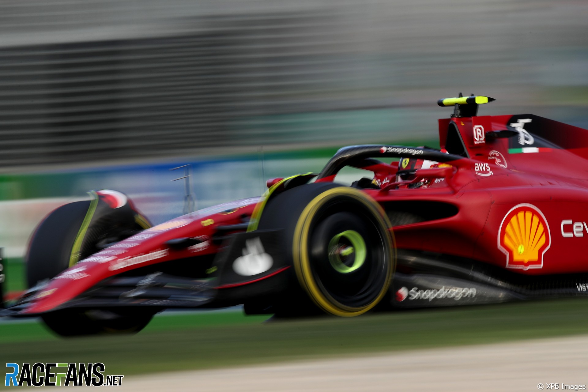 Carlos Sainz Jnr, Ferrari, Albert Park, 2022