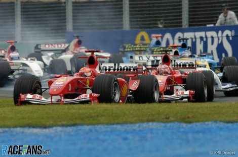 Michael Schumacher, Ferrari, Albert Park, Melbourne, 2004