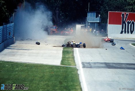 Ayrton Senna was killed in a crash during the 1994 San Marino Grand Prix at Imola