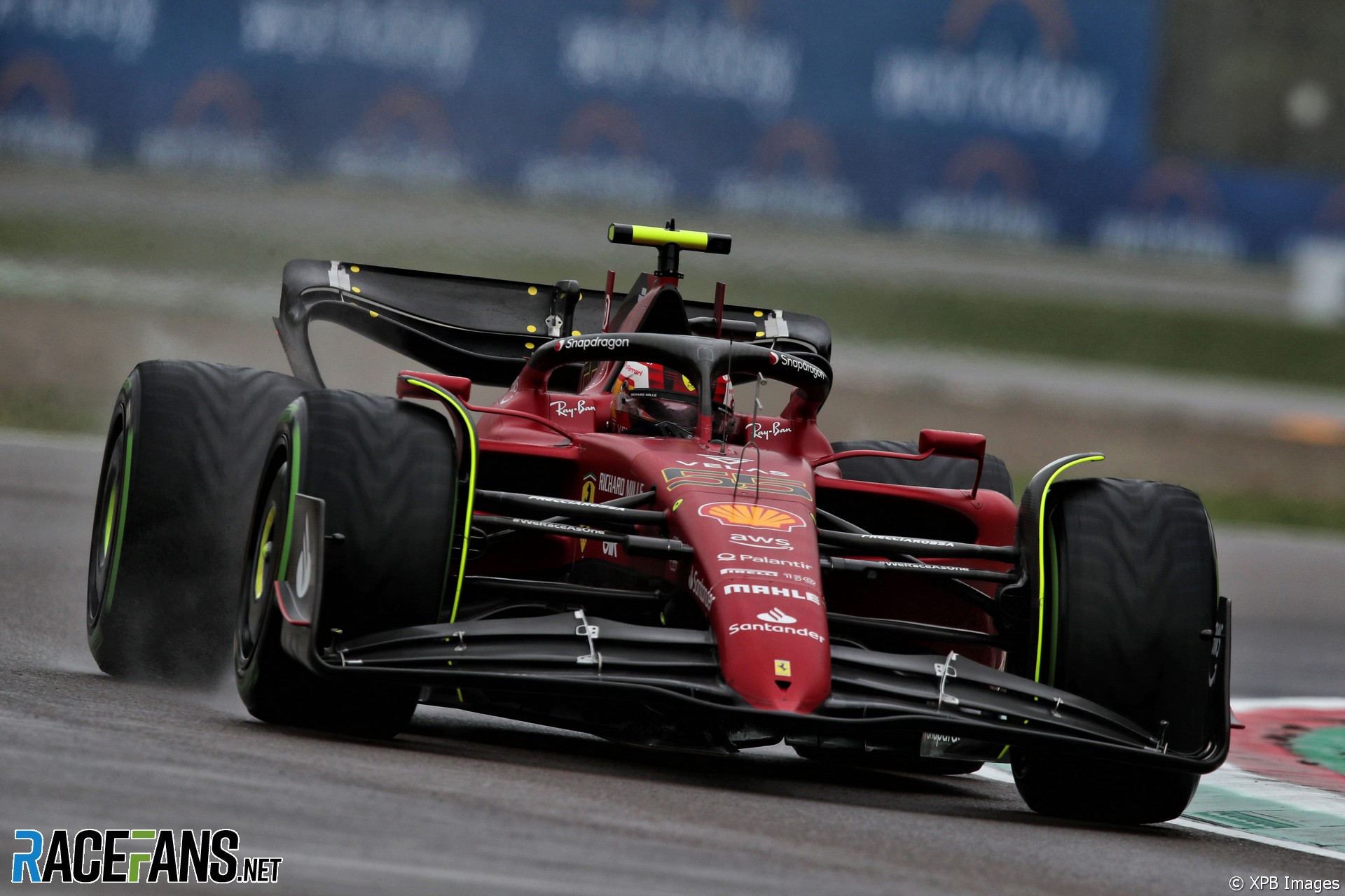 Carlos Sainz Jnr, Ferrari, Imola, 2022