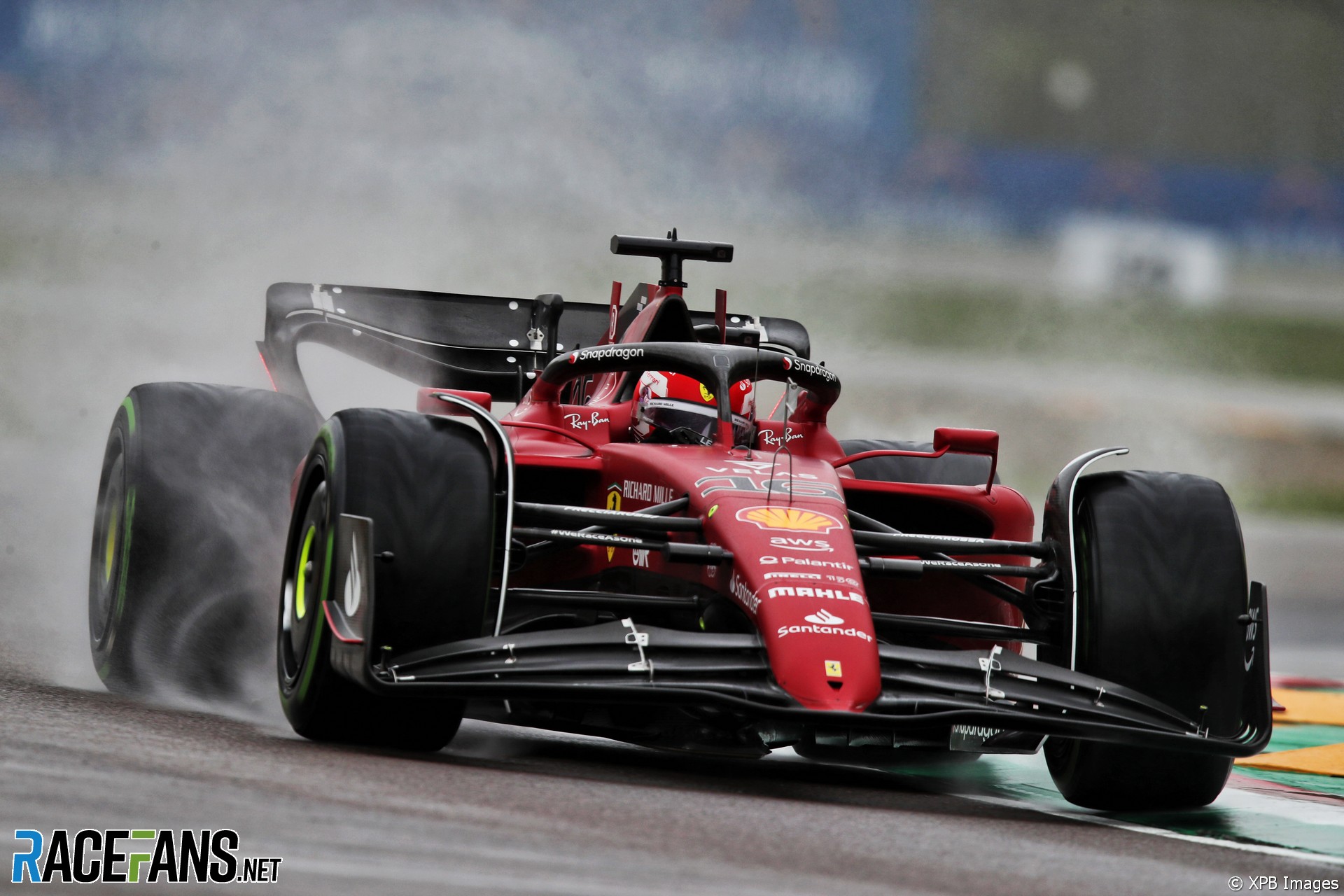 Charles Leclerc, Ferrari, Imola, 2022
