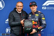 Sprint race pole-winner Verstappen “not a fan” of the format