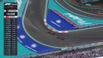 F1 race TV graphics