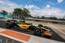 Lando Norris, McLaren, Miami International Autodrome, 2022