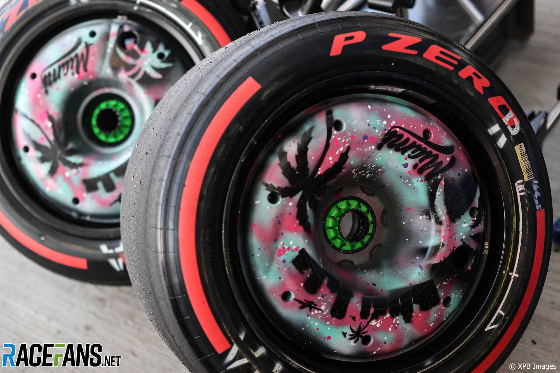 Pirelli tyres, Miami International Autodrome, 2022