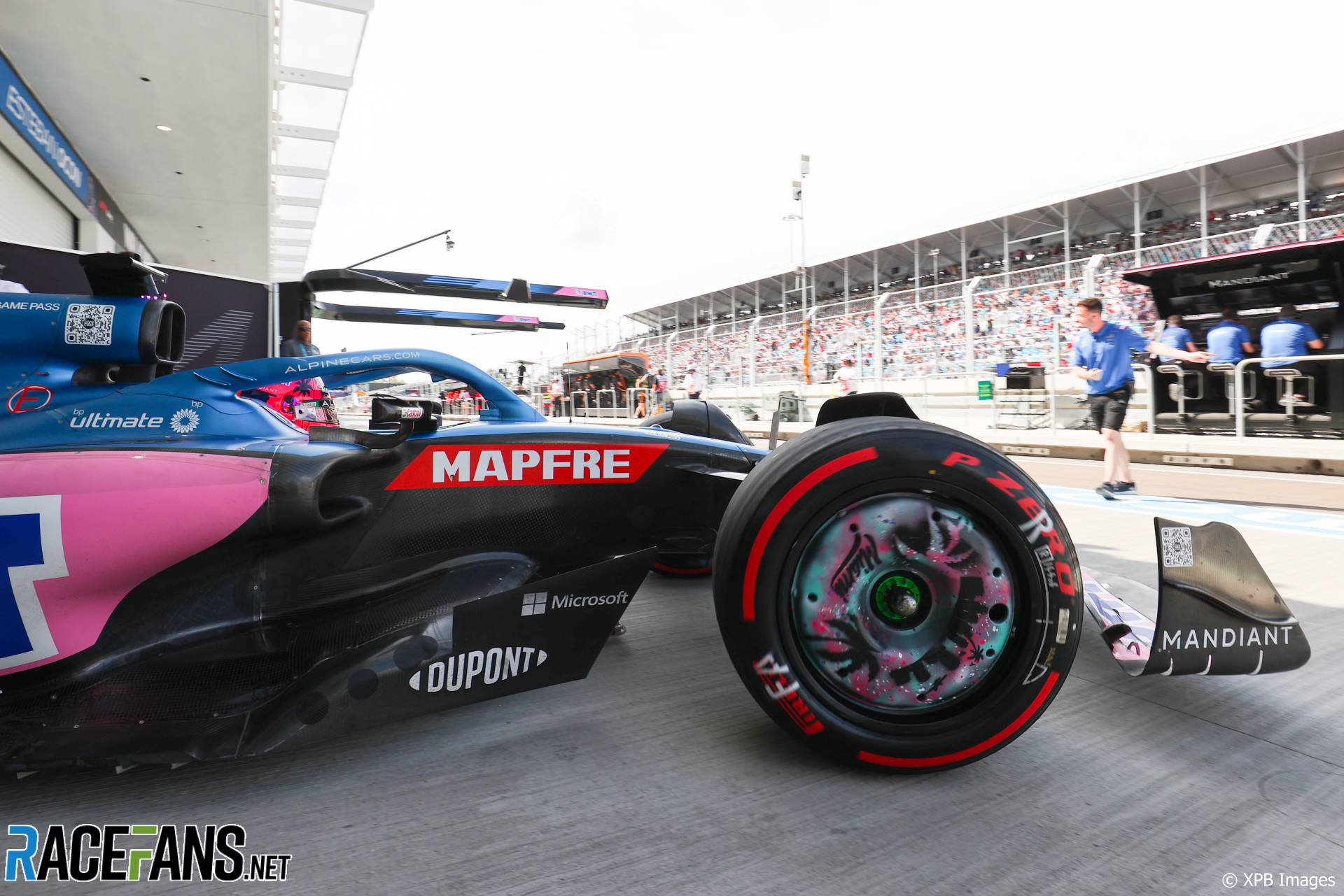 Fernando Alonso, Alpine, Miami International Autodrome, 2022