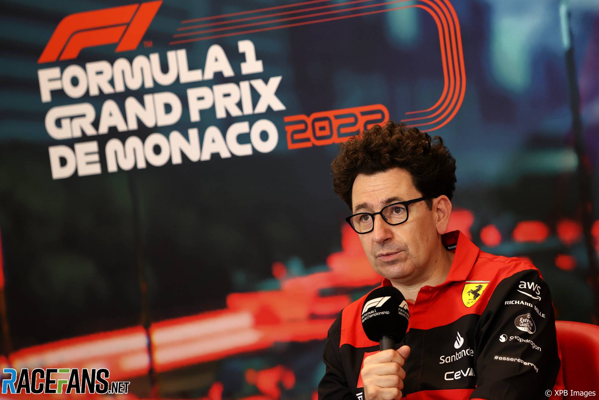 Mattia Binotto, Ferrari Team Principal, Monaco, 2022