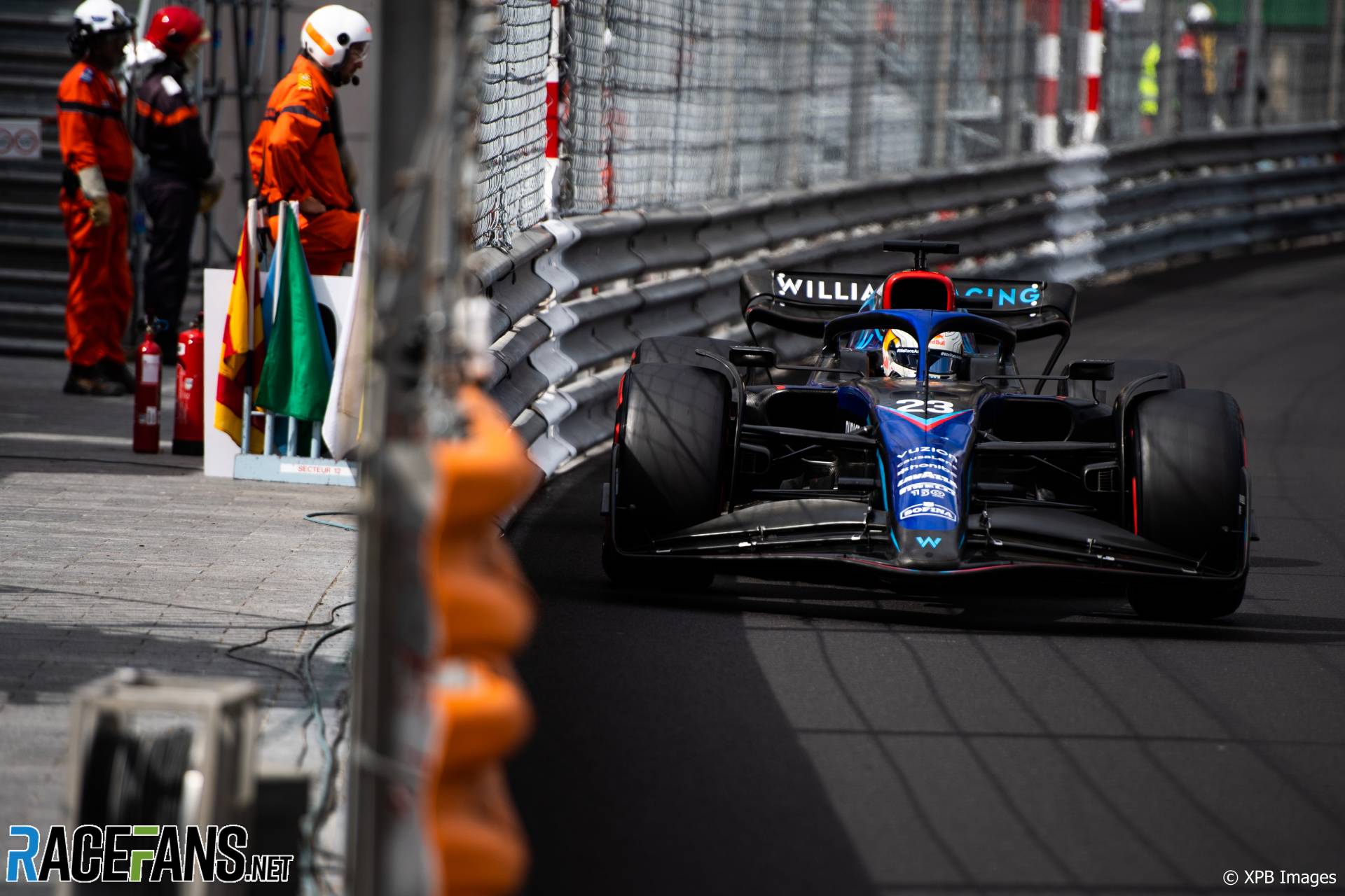 Alex Albon, Williams, Monaco, 2022