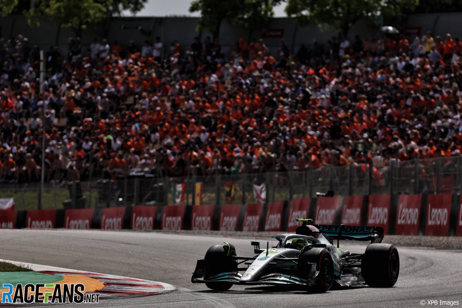 Lewis Hamilton, Mercedes, Circuit de Barcelona-Catalunya, 2022
