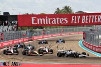 Race start, Miami International Autodrome, 2022