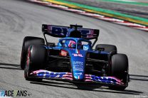 Fernando Alonso, Alpine, Circuit de Barcelona-Catalunya, 2022