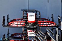 Haas front wings, Miami International Autodrome, 2022