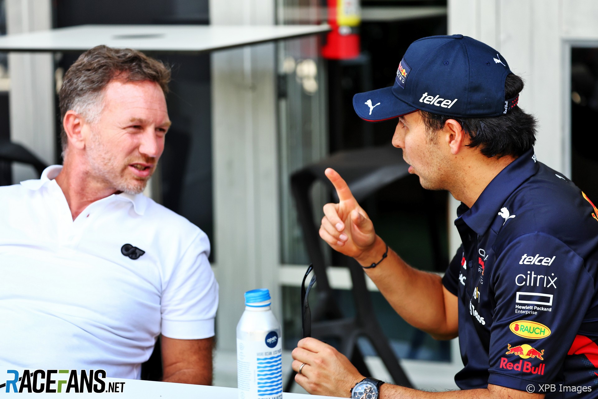 Christian Horner, Sergio Perez, Red Bull, Miami International Autodrome, 2022