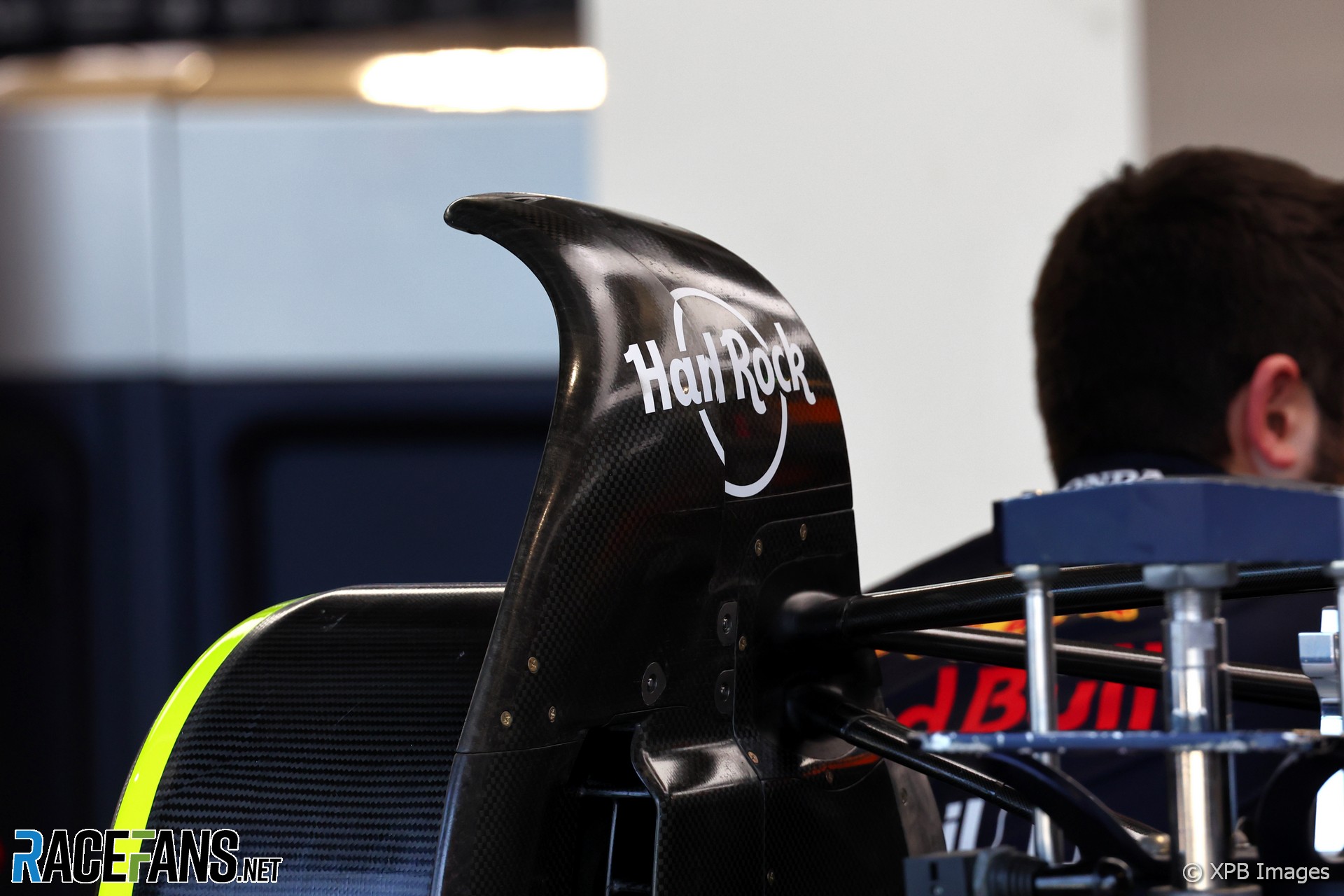 Red Bull Racing RB18 wheel fin, Miami International Autodrome, 2022