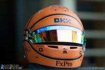 Lando Norris’s Miami Grand Prix helmet, McLaren, Miami International Autodrome, 2022