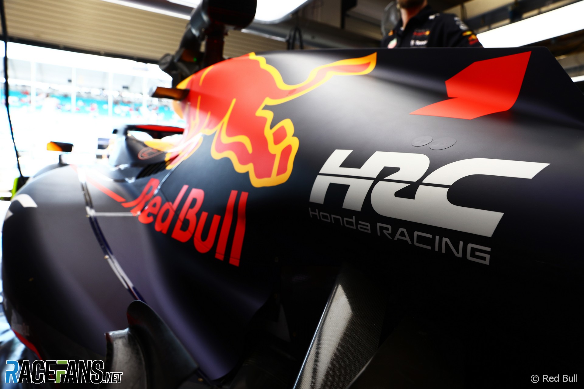 Red Bull Honda Racing branding, Miami International Autodrome, 2022