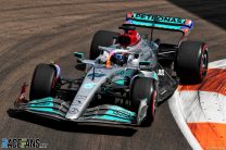 Russell suspects improved pace of upgraded Mercedes is largely down to track