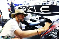 Bad Bunny signs Sergio Perez’s Red Bull, Miami International Autodrome, 2022
