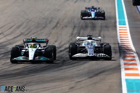 Lewis Hamilton, Pierre Gasly, Miami International Autodrome, 2022