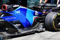Williams FW44 floor, Circuit de Catalunya, 2022