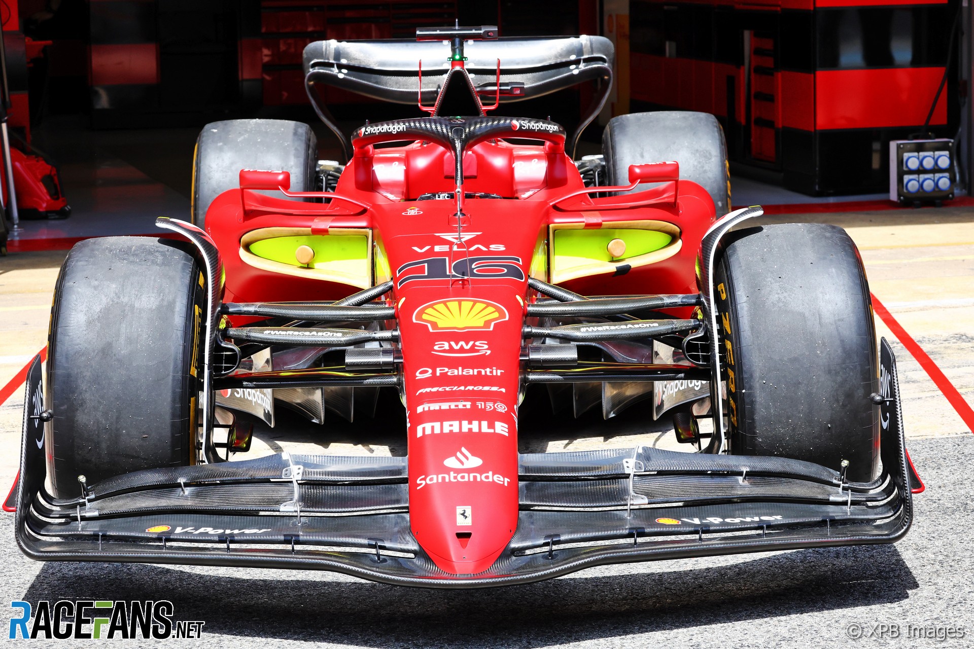 Ferrari F1-75, Circuit de Catalunya, 2022 · RaceFans