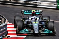 New bouncing problem “like 100 bumps in just one straight” for Hamilton