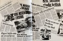 Press coverage of Kris Nissen’s 1988 Fuji sports car crash