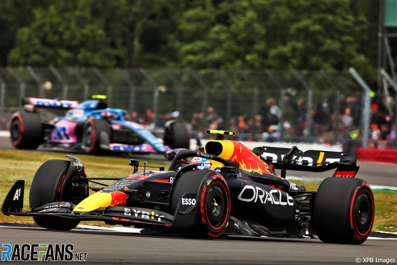 Sergio Perez, Red Bull, Silverstone, 2022