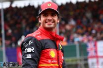 Sainz beats Verstappen and Leclerc to take his first pole at wet Silverstone